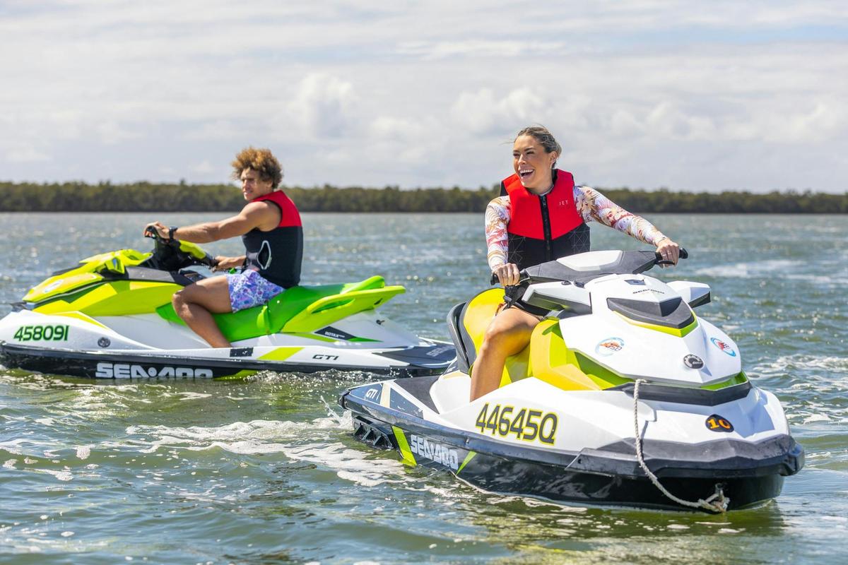 Jetski Safari Tour to Moreton Bay