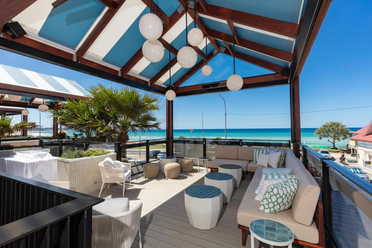 Beachfront Cabanas at Kirra Beach House