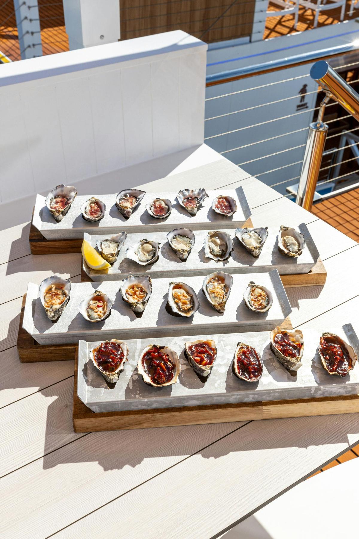 Holy Ship they shuck their oysters daily