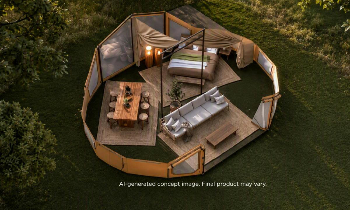Pandanus Retreat Tent