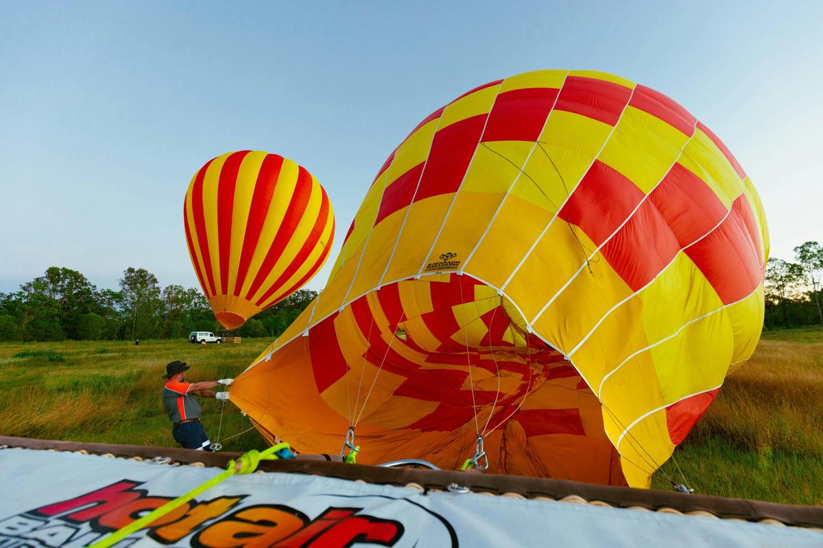 Brisbane Hot Air Ballooning Private Charter with Breakfast