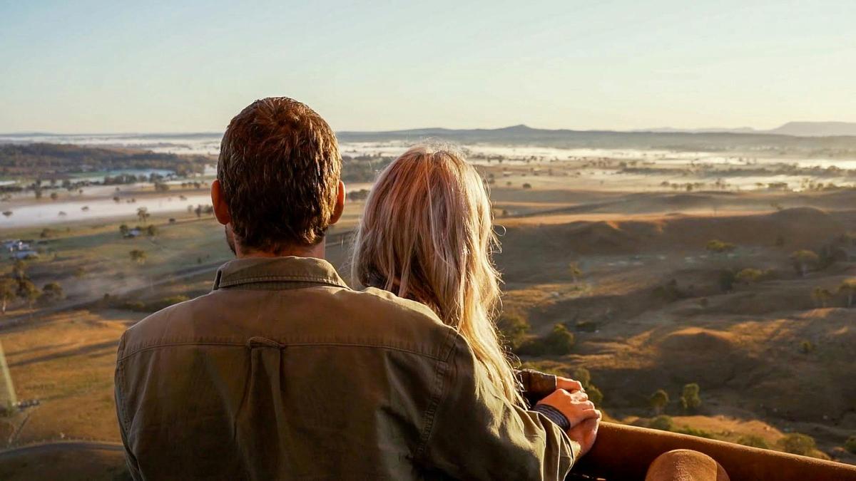 Brisbane Hot Air Ballooning Private Charter with Breakfast