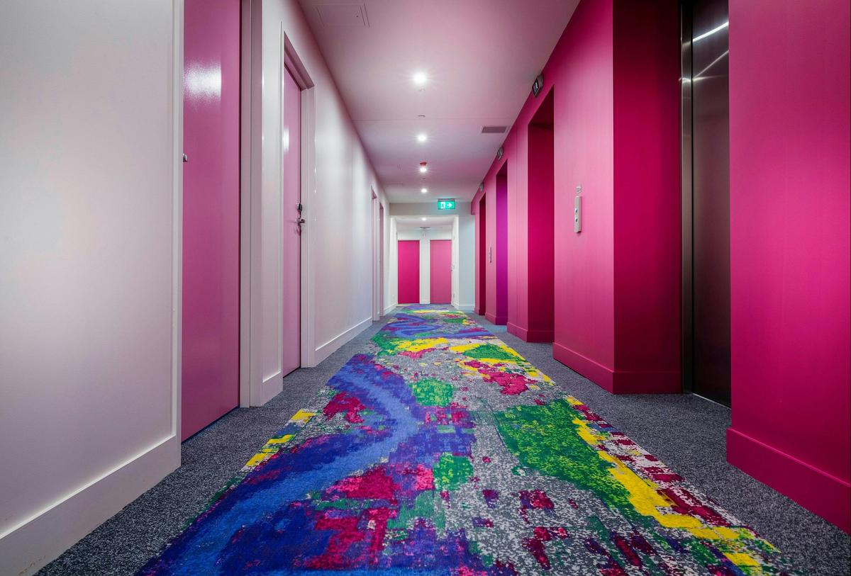 Every Floor at ibis Styles Brisbane is vibrant!