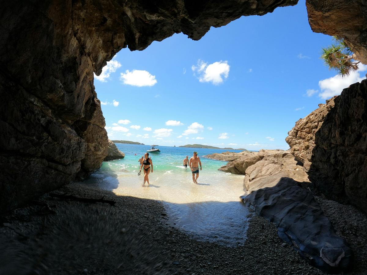 Secret caves