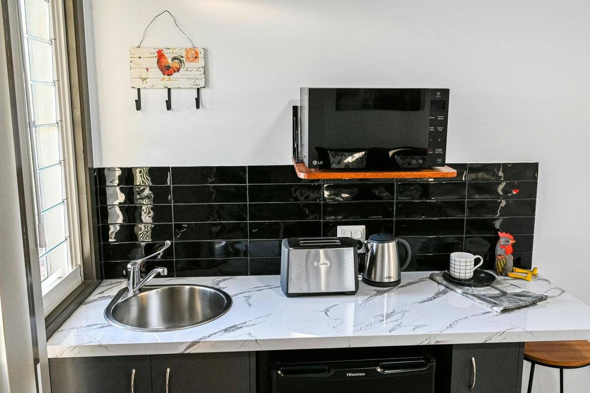 Cabin Kitchenette at Kiambram Country Cottages