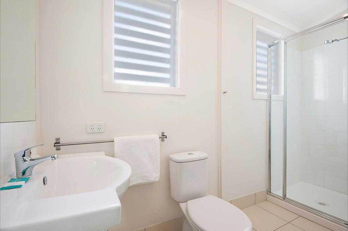 All rooms have their own bathroom