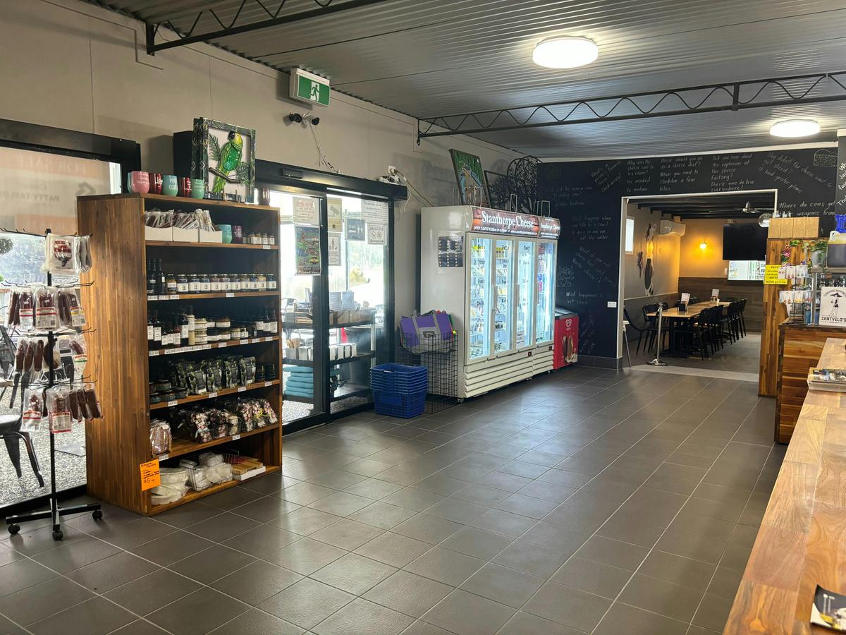 inside shop