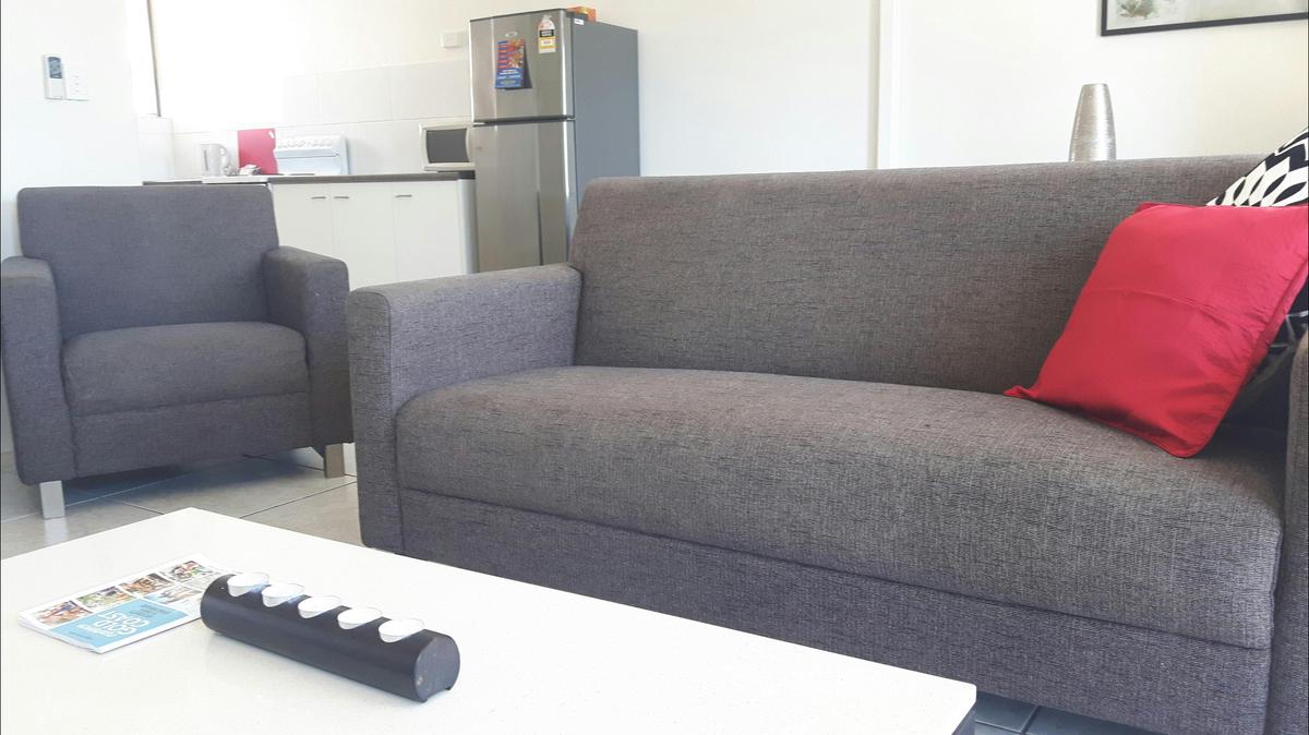 2 Bedroom Apartment Lounge Room is comfortable and well appointed