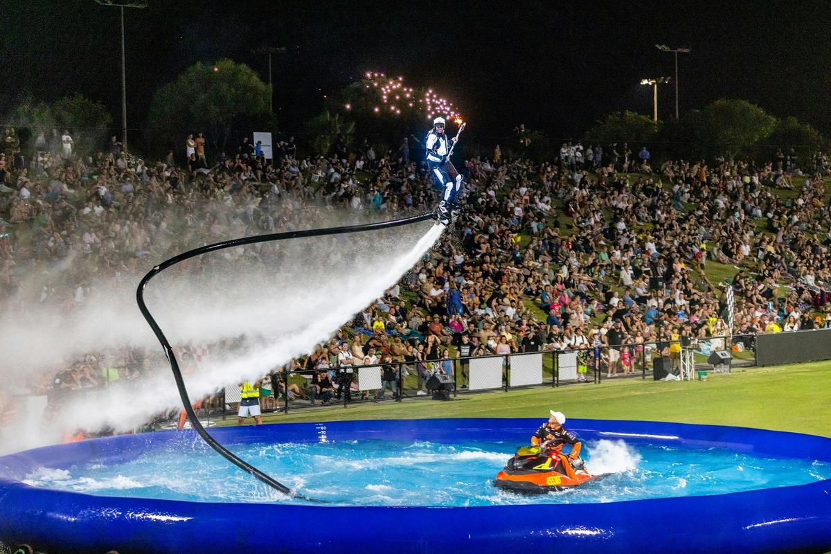 jetpack entertainment pool show