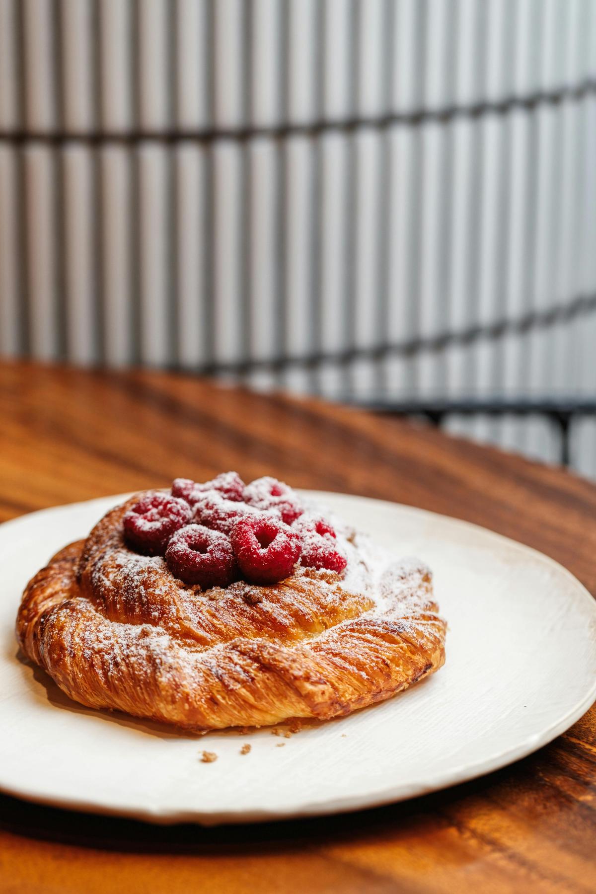 Raspberry Croissant
