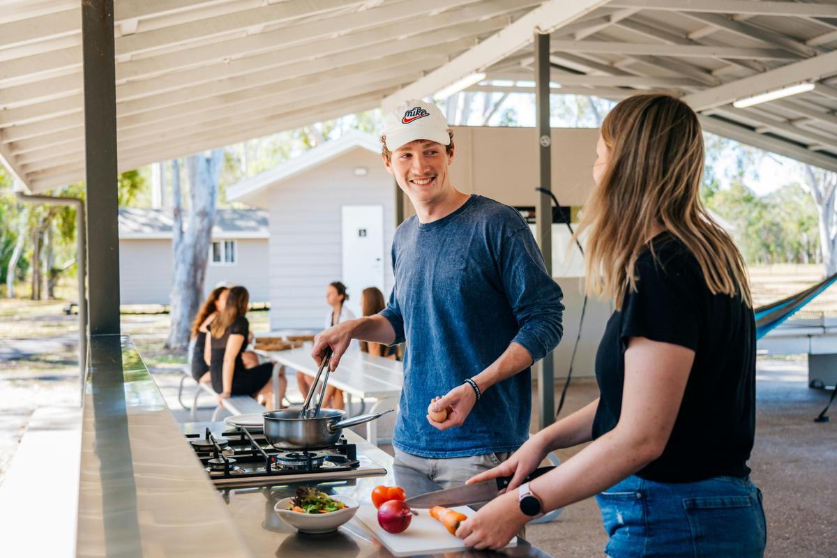 Kangarooms shared kitchen facilities