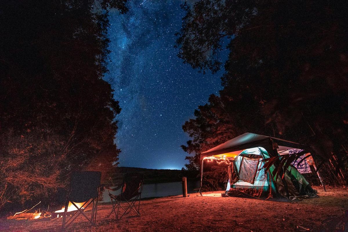 Camping at Lake Tinaroo