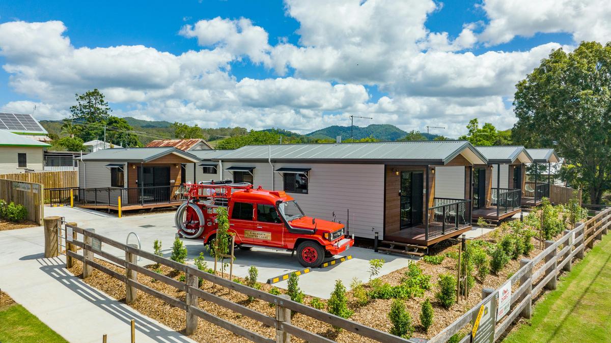Overview of Kenilworth Country Cabins