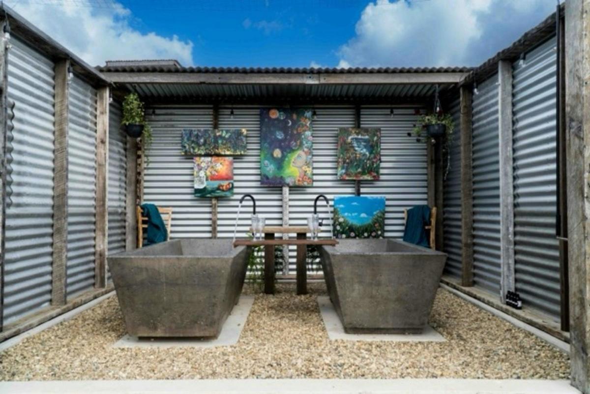 Welcoming you to our little Oasis, Kin Kin Spring Bathhouses