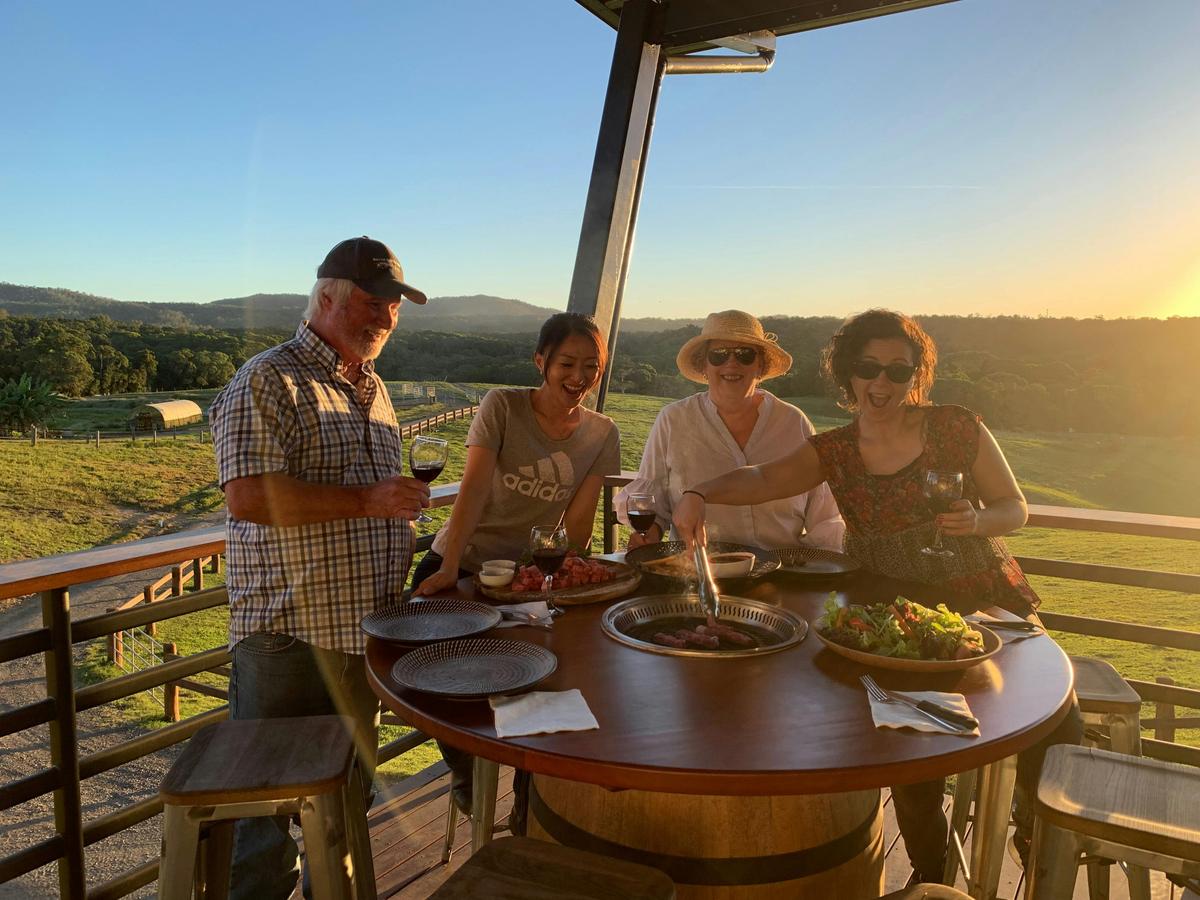 Sunset dinner