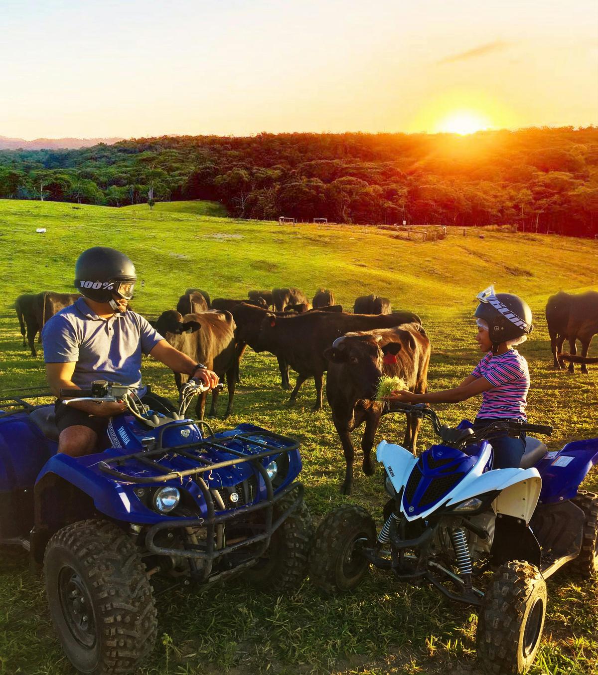 Sunset ATV