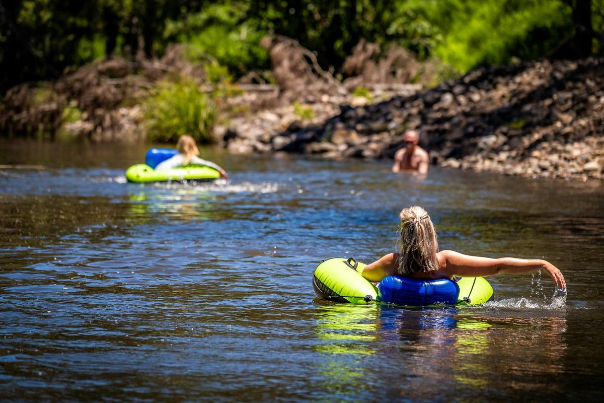 Cool off in our Albert River swimming hole!