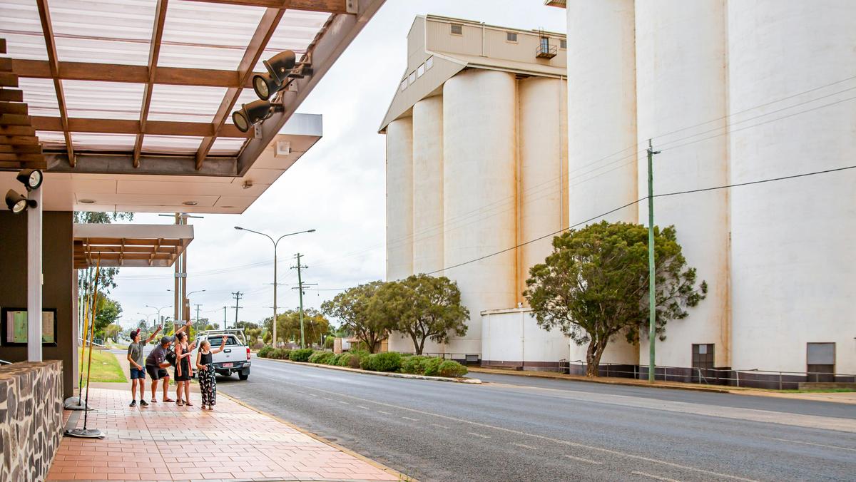 Silos Outside Kingaroy Visitor Information Centre