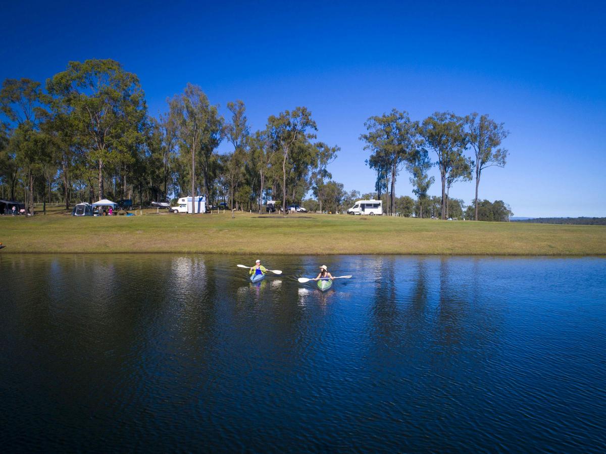 Lake Wivenhoe - Captain Logan's inlet