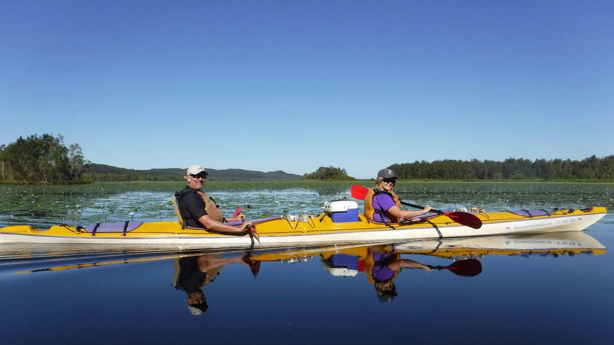 Noosa Everglades Half  Day Guided Kayak Tour