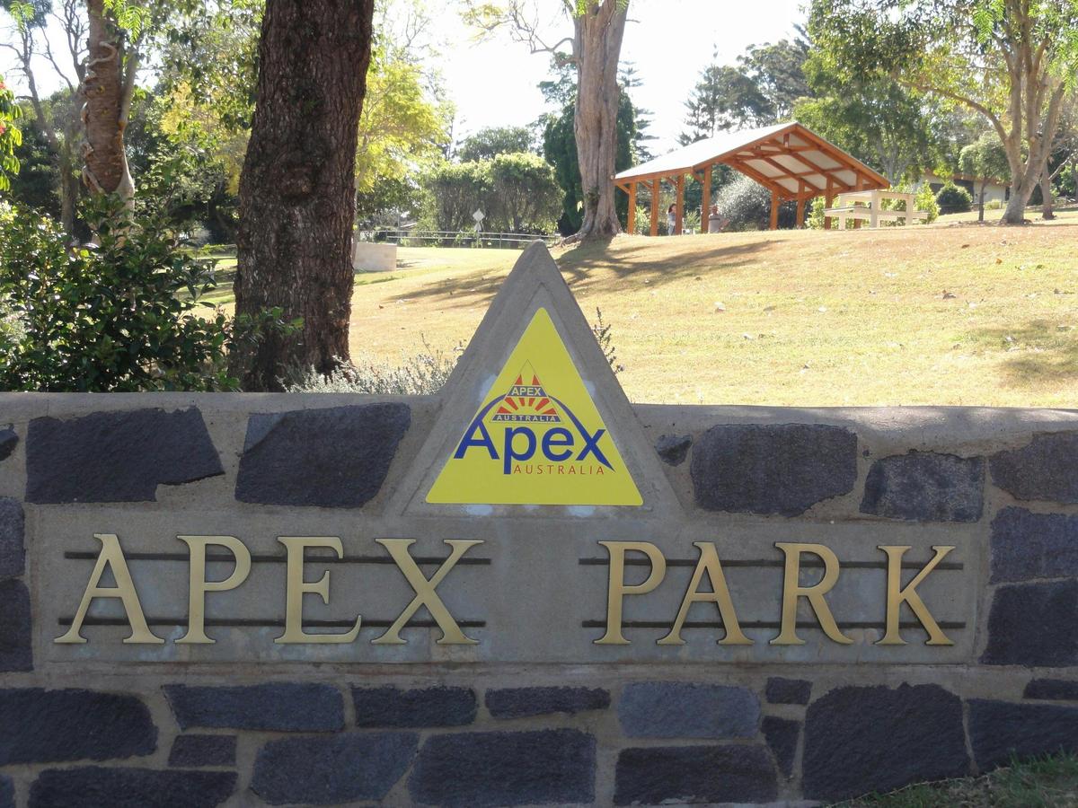 Entry into Apex Park