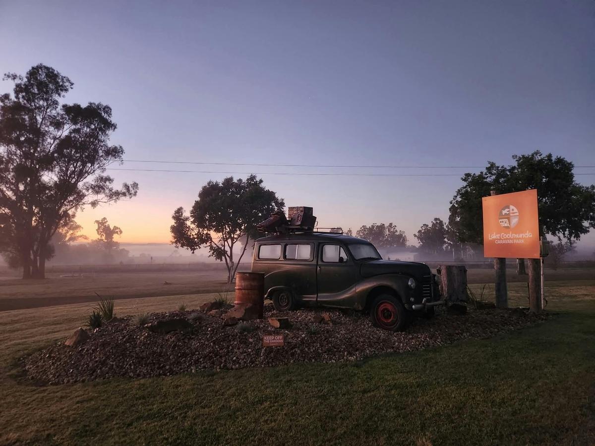 Entrance to Lake Coolmunda Caravan Park