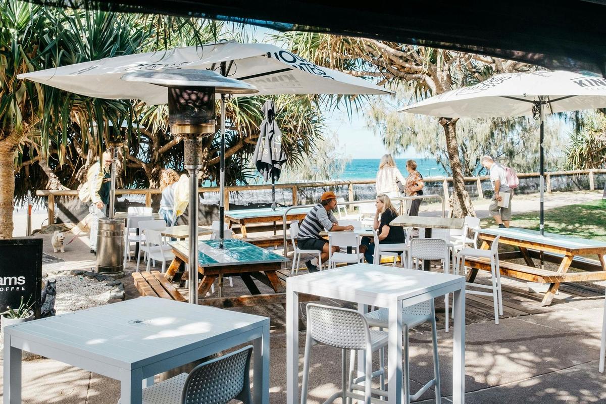 Ultimate beachfront views all day, every day at Kings Beach Bar.