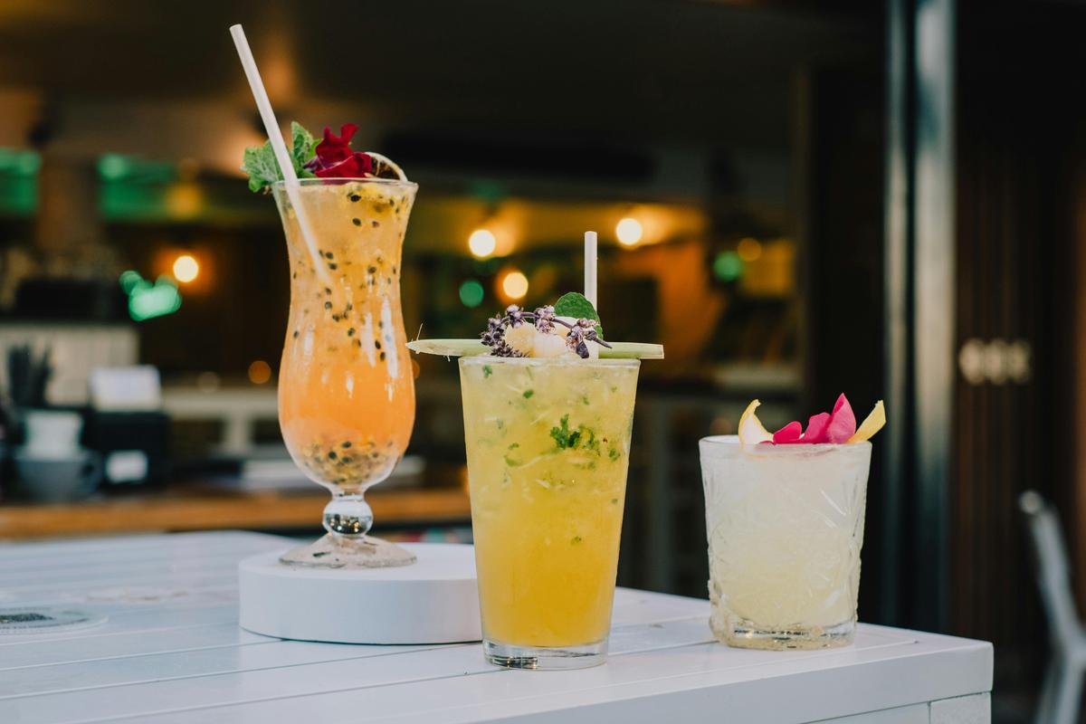 Experience the bliss of a Beach Bar cocktail!