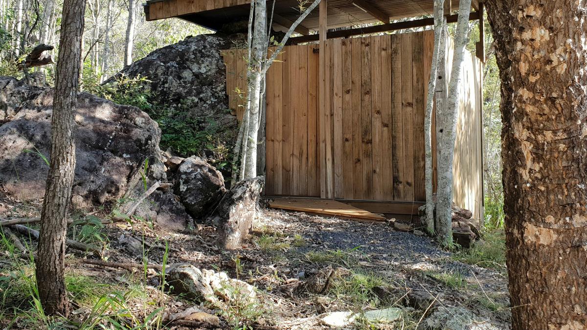 Bush bathroom