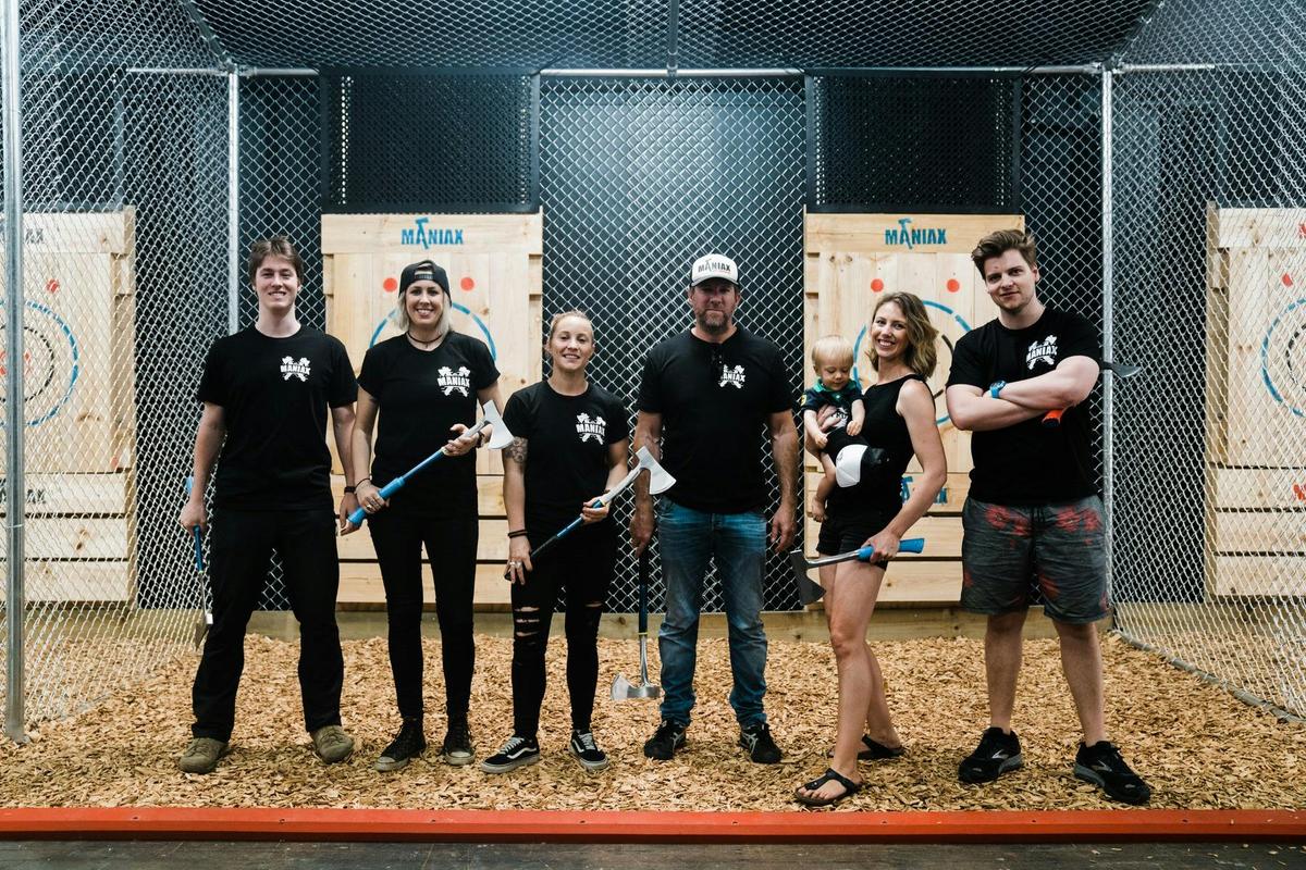 Axe Throwing Brisbane Crew