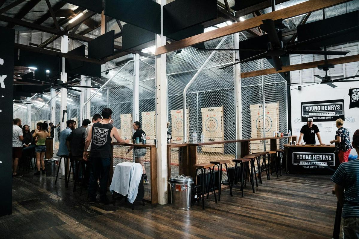 Axe Throwing in Brisbane
