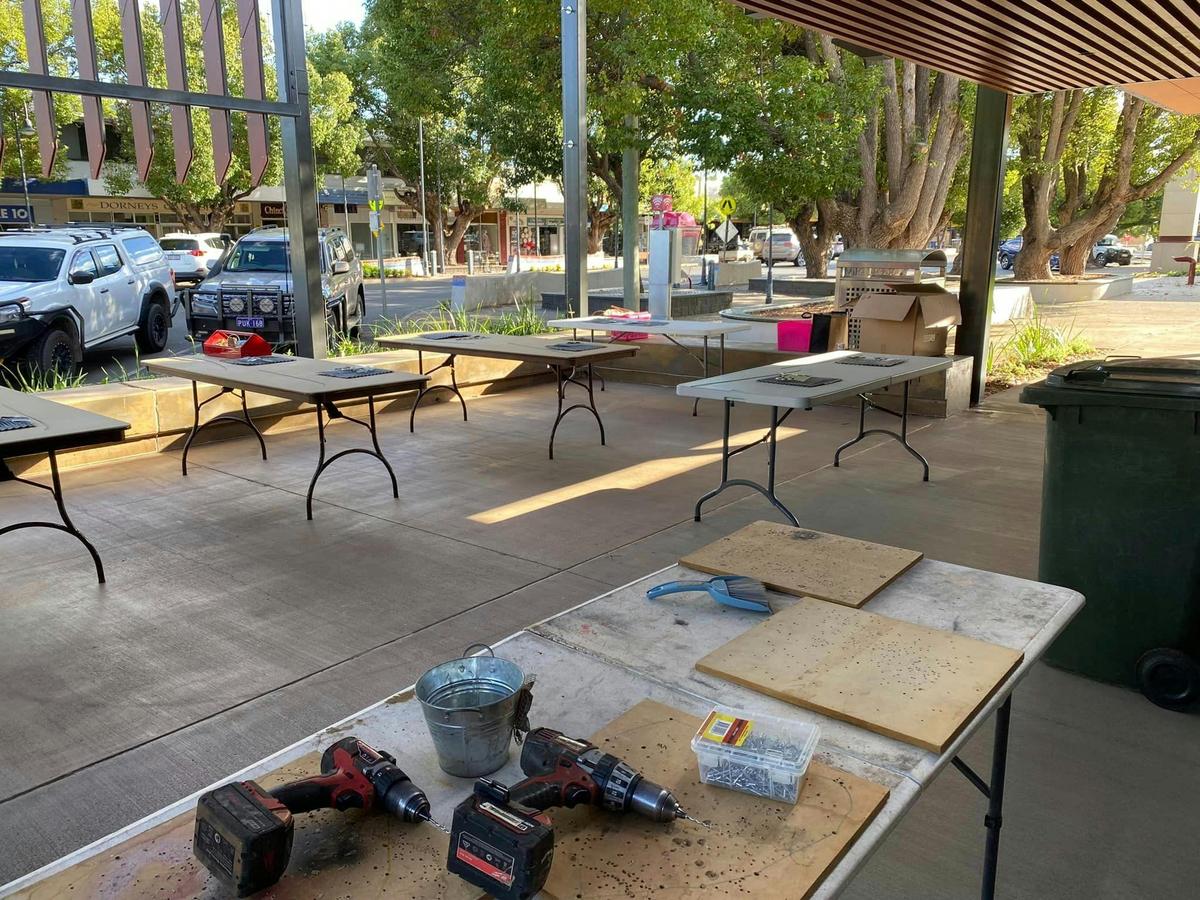 Outdoor Workshop Space Lapunyah Art Gallery