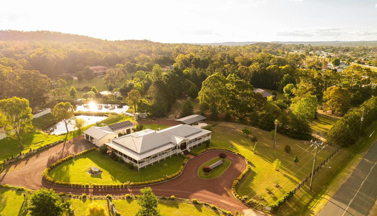 Aerial view of Logger's Rest