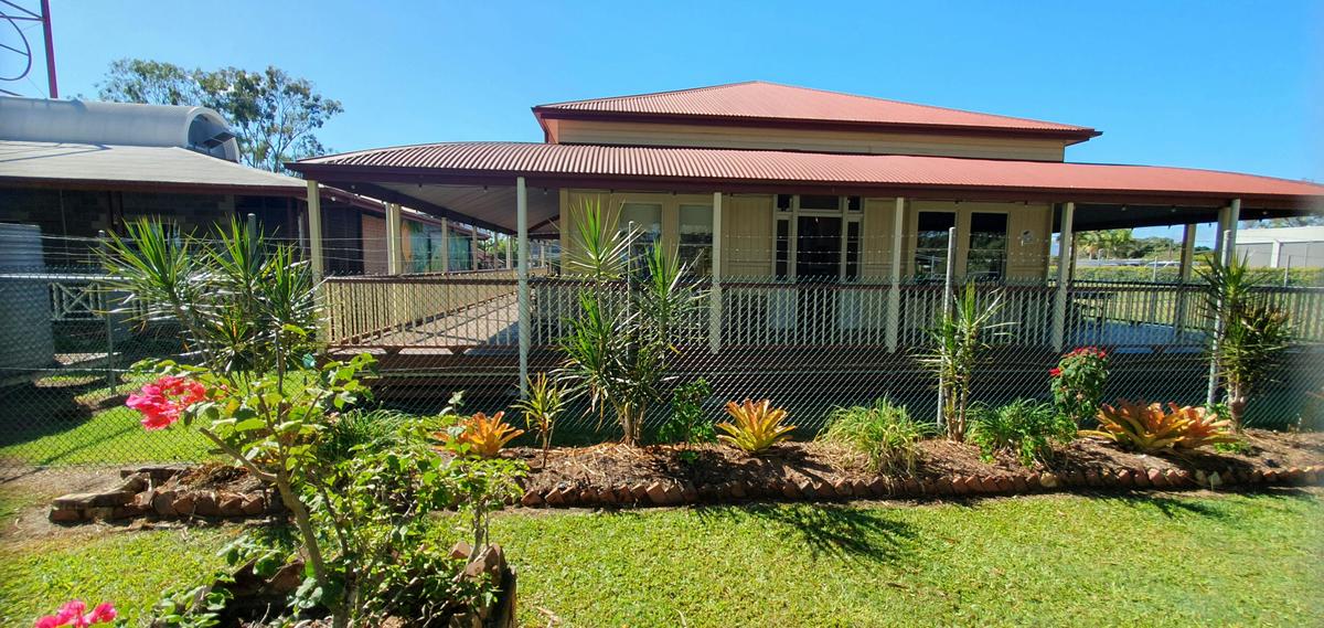 Restored Jamieson House  located within the Mareeba Heritage Museum