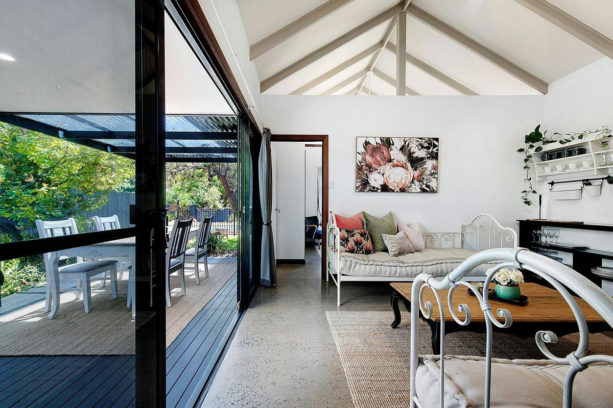 Our 2 bedroom self-contained guesthouse is well appointed and includes 2 daybeds in the living space