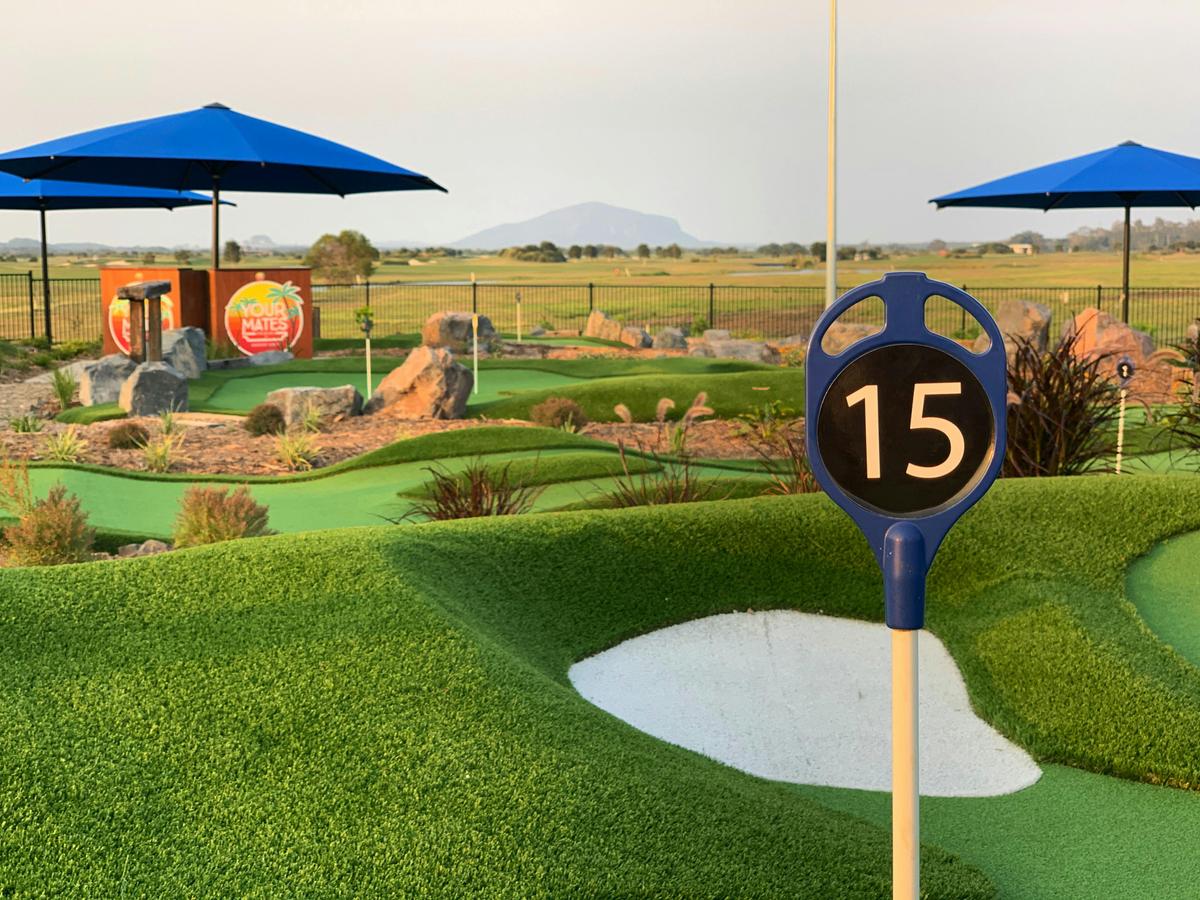 The Mini Golf Course