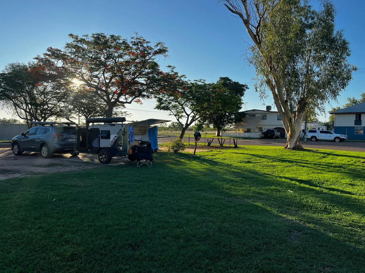 Caravan Park late afternoon