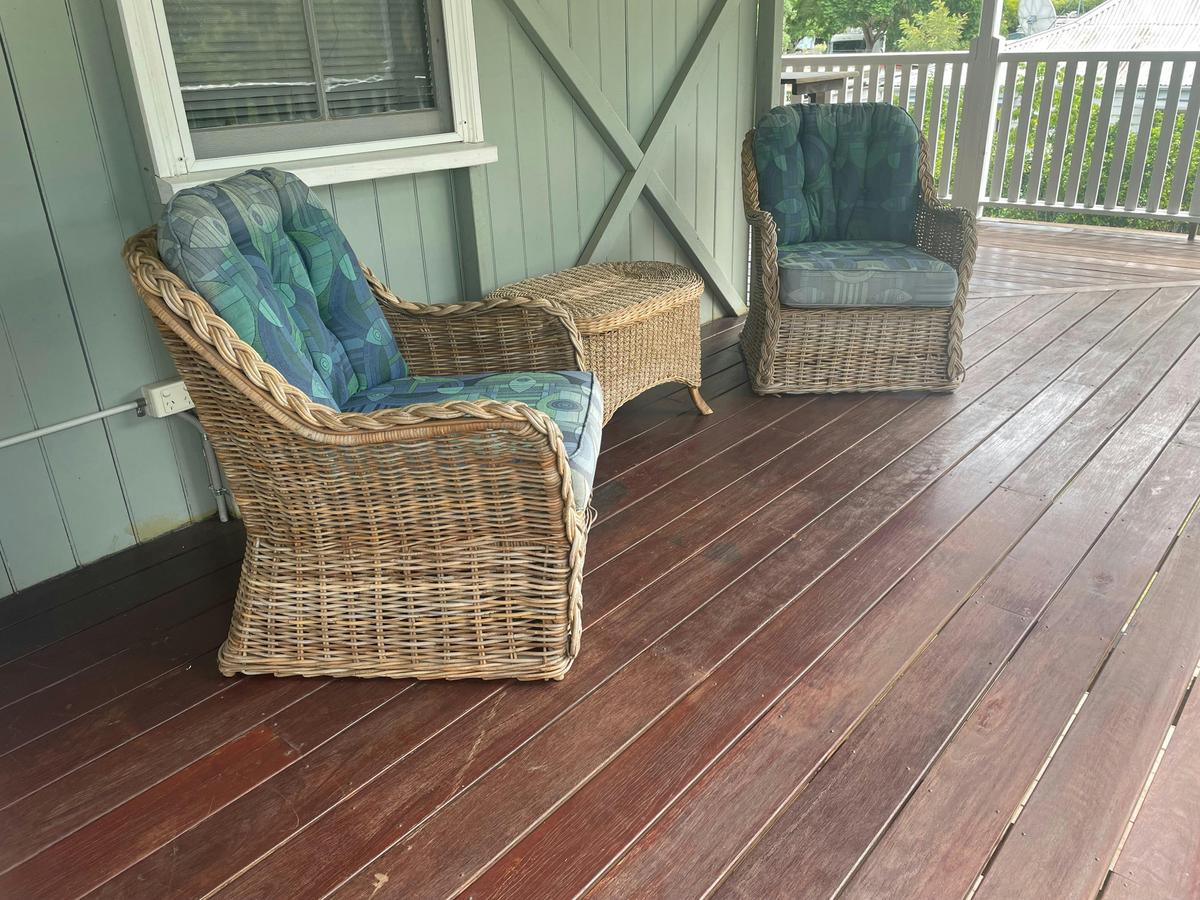 Upstairs verandah