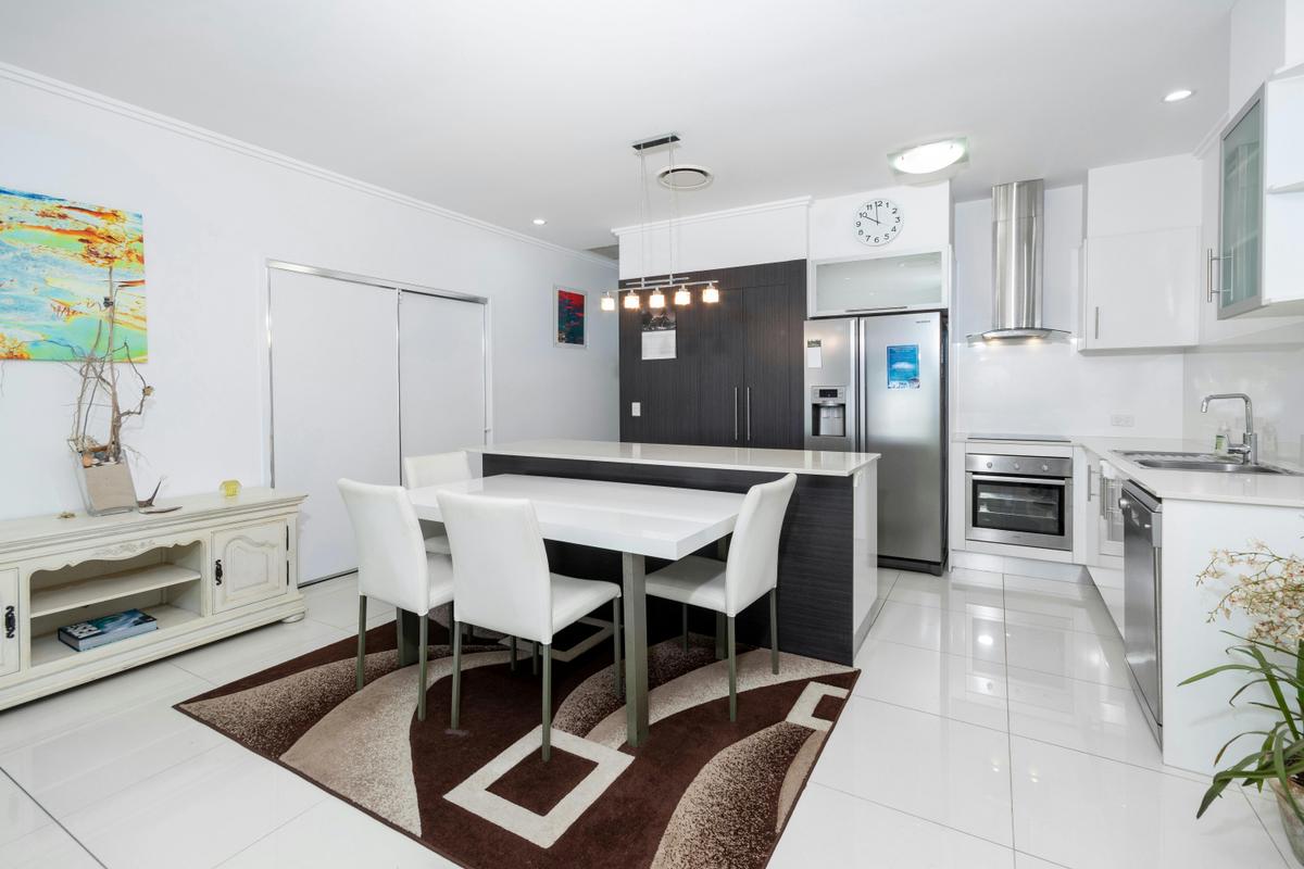 Dining and kitchen