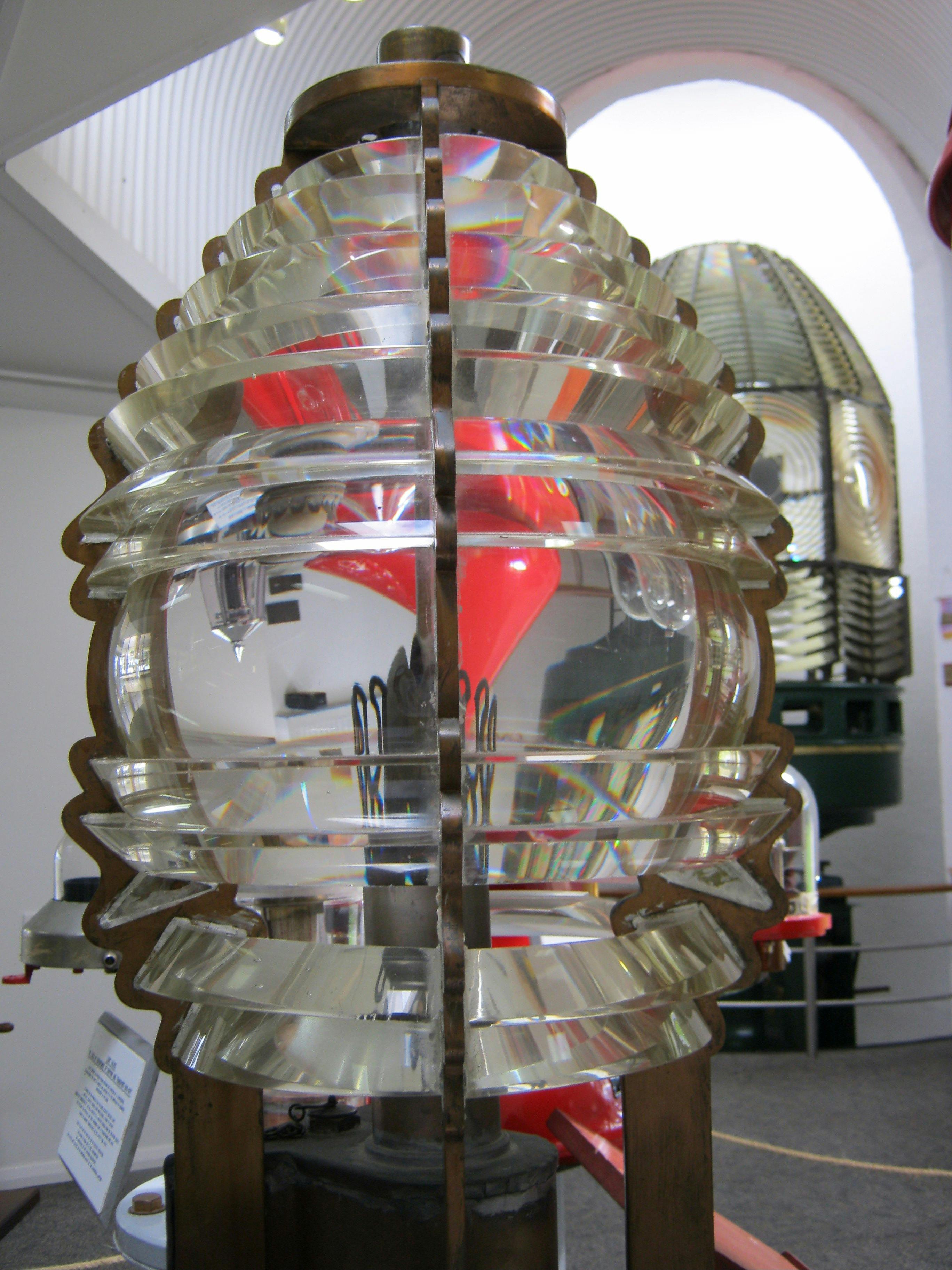 Lamps from the Montague Island Lighthouse