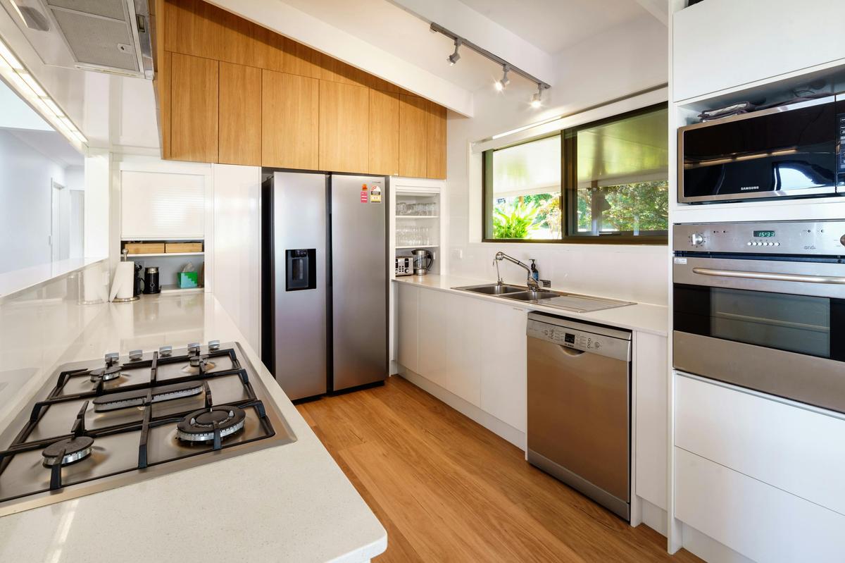 Cook up a storm on holidays in the fully equipped kitchen