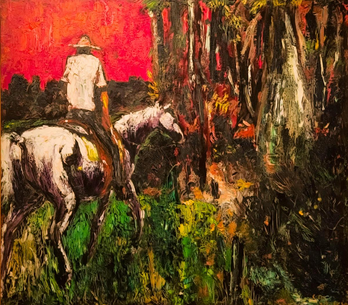 Scrub dodgers at Three Moon, Circa 1961, Gil Jamieson (1934-1992)
