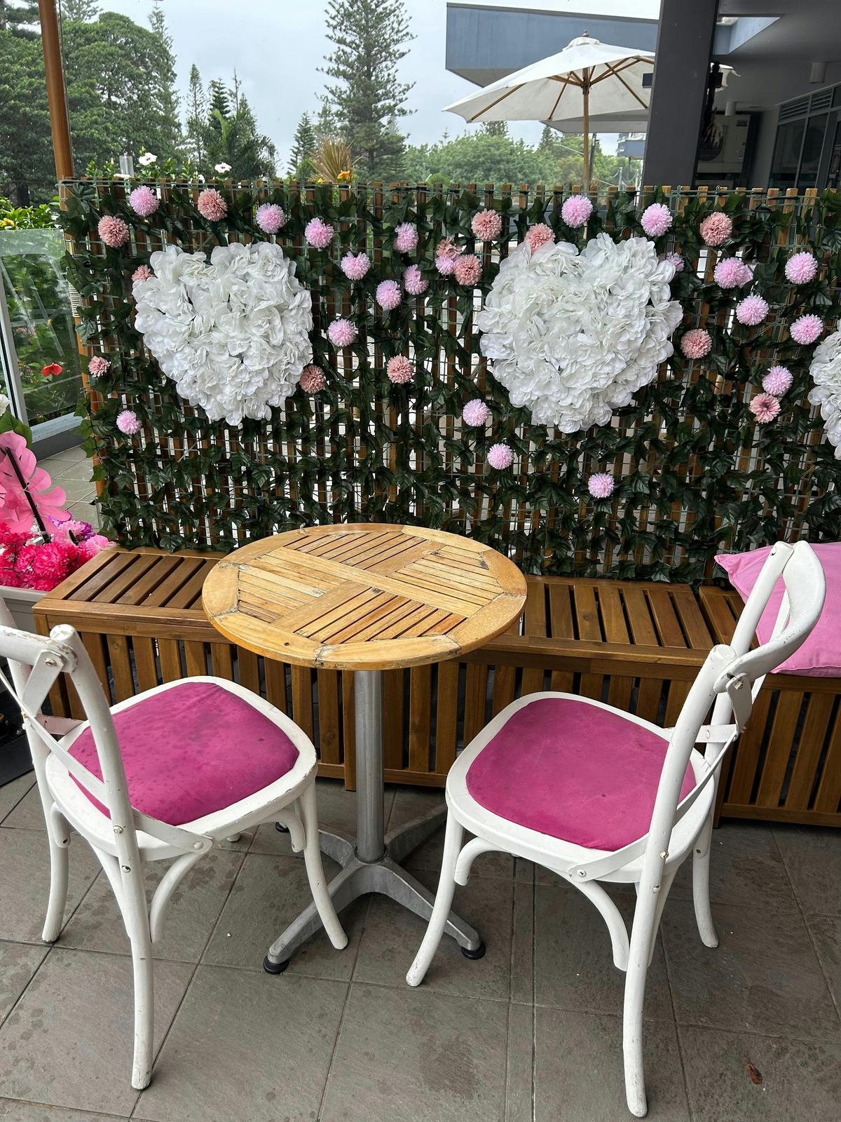 Outdoor seating