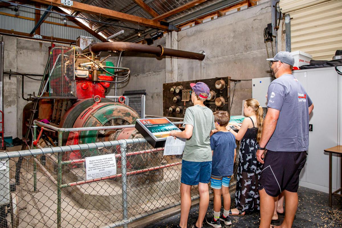 Original working motor that powered Nanango in 1933