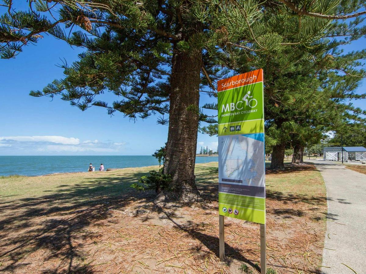 A great place to start a bike ride along the Moreton Bay Cycleway