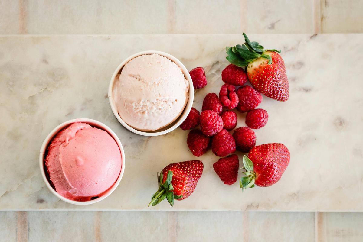 Maleny Food Co - Straberry & Raspbery Gelato