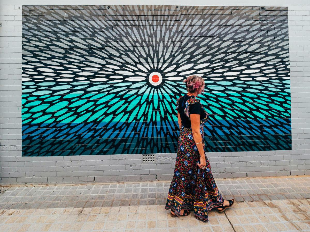 Wall art in Maryborough