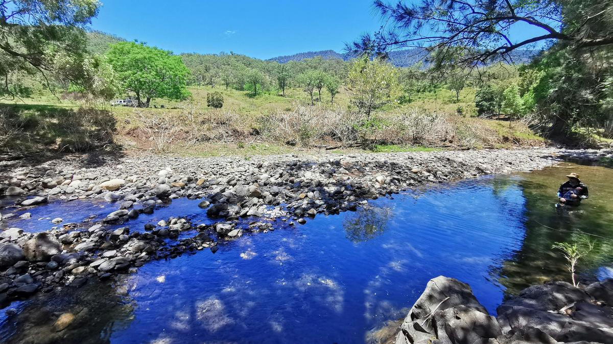 From creek facing backtowards campsite