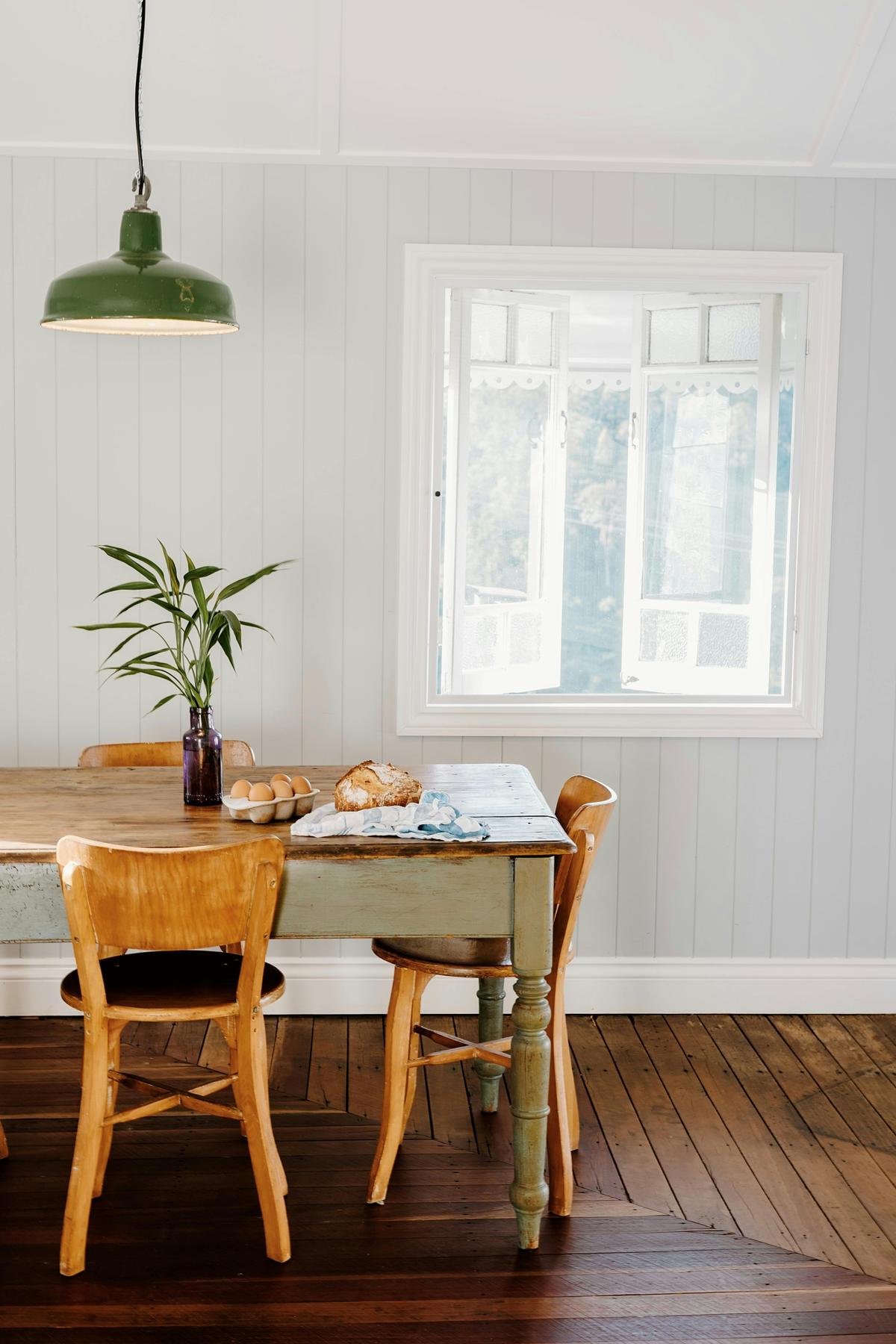 Traditional kitchen table