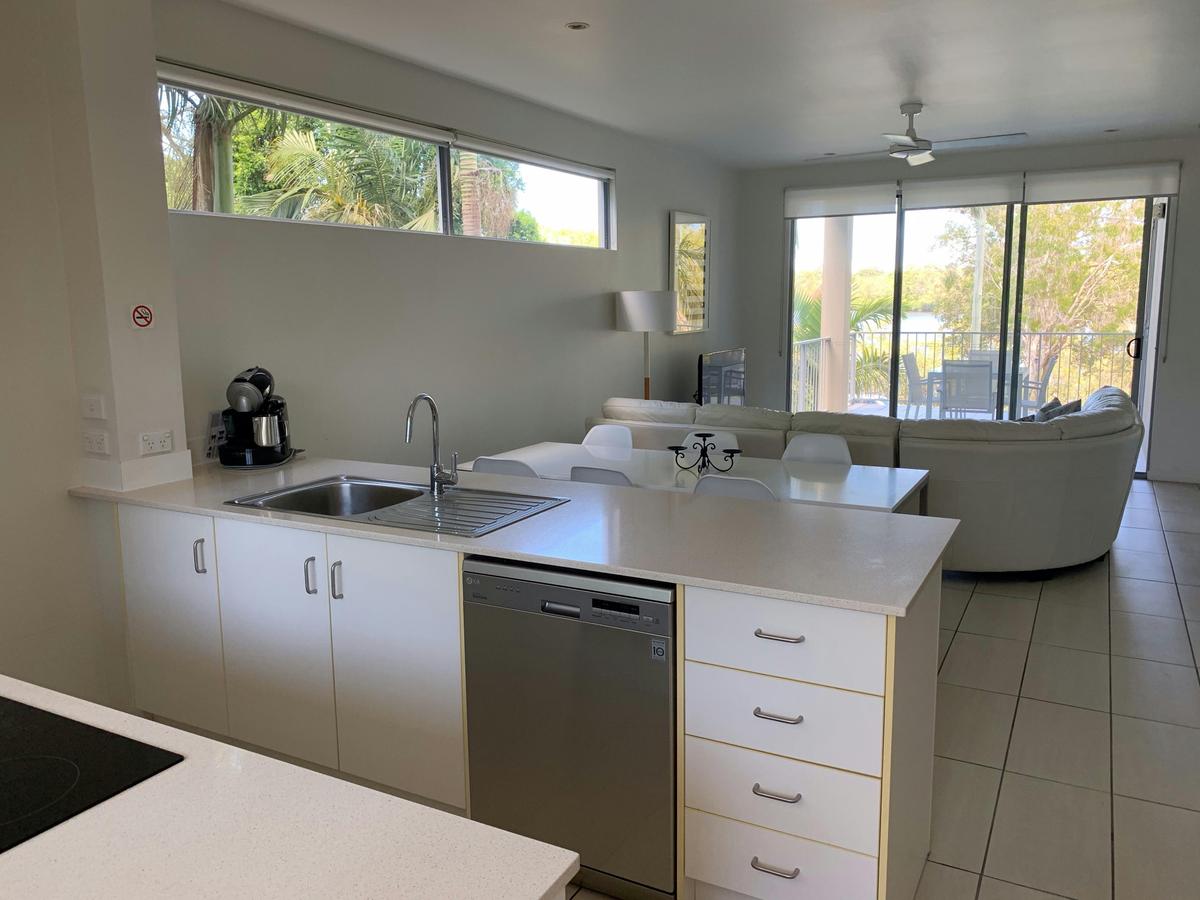 Open plan kitchen